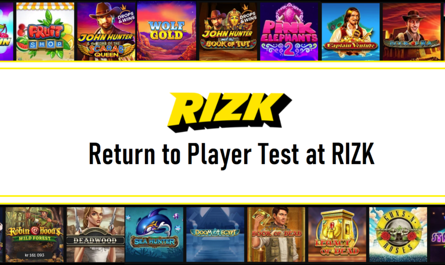 Return to Player test at RIZK
