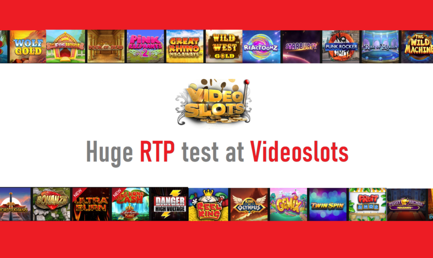 Huge RTP (Return to Player) test at Videoslots