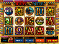 Ruby of Nile Microgaming Video Slot